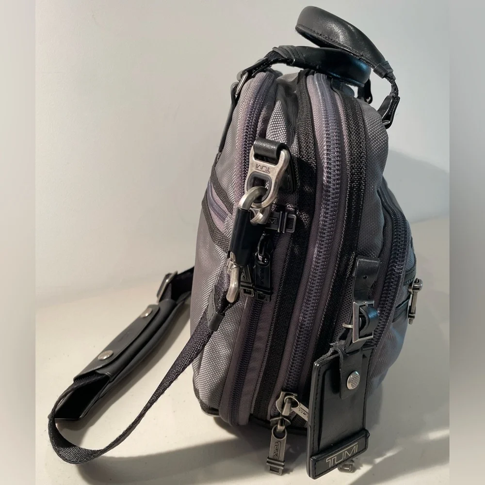 Tumi Alpha Bravo Andersen Slim Commuter Laptop Briefcase Bag